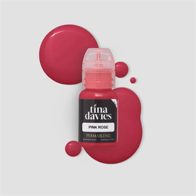 Perma Blend Tina Davies Pink Rose Kalıcı Makyaj Dudak Pigmenti 15ml