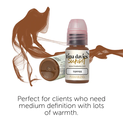 Perma Blend Tina Davies Collection Toffee – 15 ml Sıcak Kızıl Kaş Pigmenti