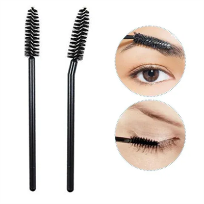 Popu Disposable Eyelash Brush Black 50 Adet