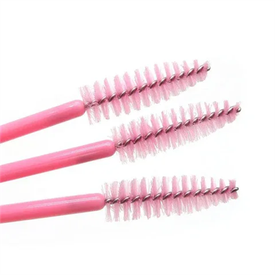 Popu Disposable Eyelash Brush Pink 50 Adet