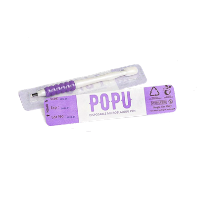 Popu Disposable Microblading Pen With Memory Foam 12 Adet (14F-25)
