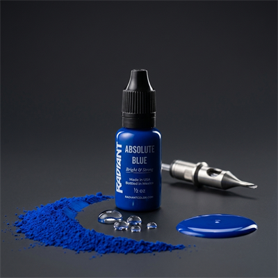 Radiant Colors Absolute Blue Mavi Dövme Boyası 0,5oz - 15ml