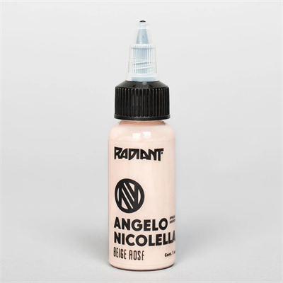 Radiant Colors Angelo Nicolella Beige Rose Ten Rengi Dövme Boyası 1oz - 30ml