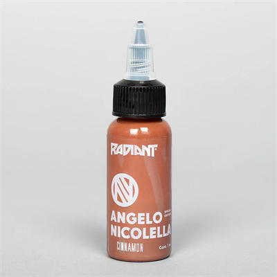 Radiant Colors Angelo Nicolella Cinnamon Kahverengi Dövme Boyası 1oz - 30ml