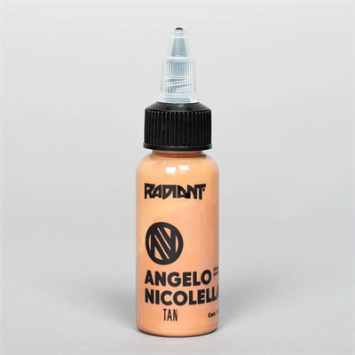 Radiant Colors Angelo Nicolella Tan Ten Rengi Dövme Boyası 1oz - 30ml