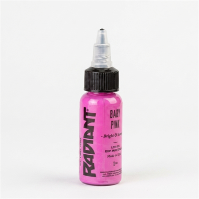 Radiant Colors Baby Pink Pastel Pembe Dövme Boyası 1oz - 30ml