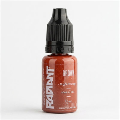 Radiant Colors Brown Kahverengi Dövme Boyası 0,5oz - 15ml
