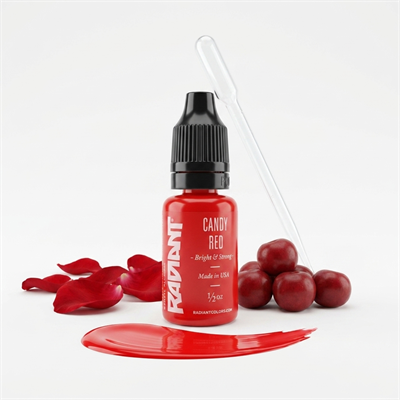 Radiant Colors Candy Red Kırmızı Dövme Boyası 0,5oz - 15ml