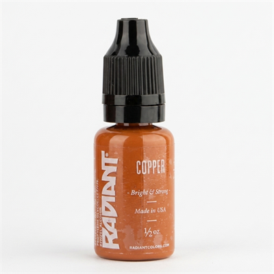 Radiant Colors Copper Bakır Tonlu Kahverengi Dövme Boyası 0,5oz - 15ml