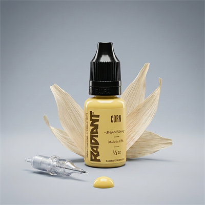 Radiant Colors Corn Sarı Dövme Boyası 1/2oz - 15ml