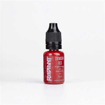 Radiant Colors Crimson Red Kırmızı Dövme Boyası 0,5oz - 15ml
