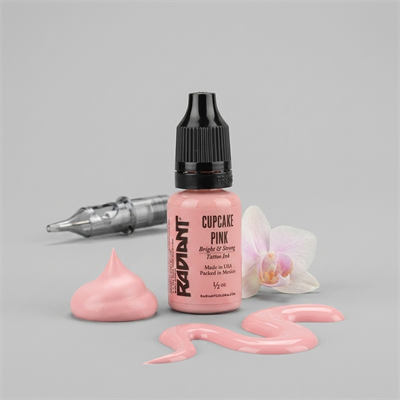 Cupcake Pink - Radiant Tattoo Dövme Boyası  - 0,5oz/15ml