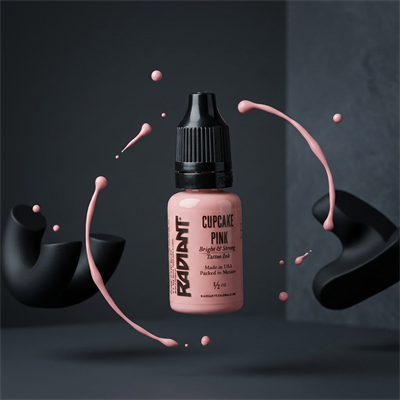 Cupcake Pink - Radiant Tattoo Dövme Boyası  - 0,5oz/15ml