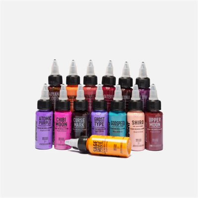 Radiant Colors Dan McWilliams 14lü Dövme Boyası Seti 1oz - 30ml