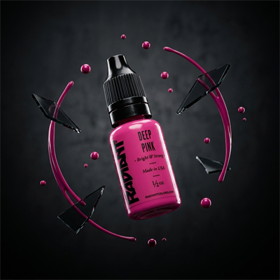 Radiant Colors Deep Pink Koyu Pembe Dövme Boyası 1/2oz - 15ml