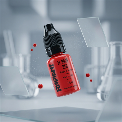 Radiant Colors El Rojo Red Kırmızı Dövme Boyası 0,5oz - 15ml