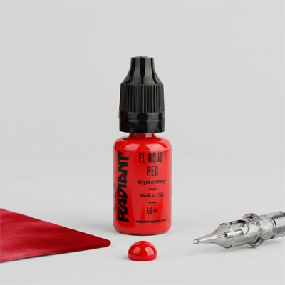 Radiant Colors El Rojo Red Kırmızı Dövme Boyası 0,5oz - 15ml
