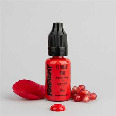 Radiant Colors El Rojo Red Kırmızı Dövme Boyası 0,5oz - 15ml