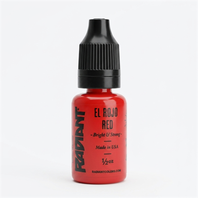 Radiant Colors El Rojo Red Kırmızı Dövme Boyası 0,5oz - 15ml