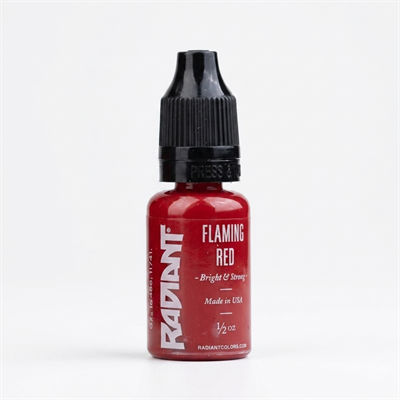 Radiant Colors Flaming Red Canlı Kırmızı Dövme Boyası 0,5oz - 15ml