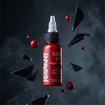 Radiant Colors Flaming Red Kırmızı Dövme Boyası 1oz - 30ml