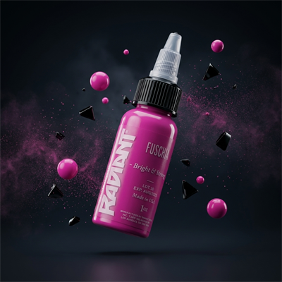 Radiant Colors Fuschia Fuşya Dövme Boyası 1oz - 30ml