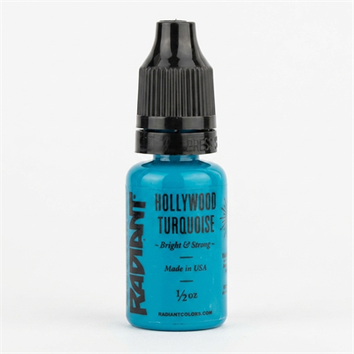Radiant Colors Hollywood Turquoise Mavi Dövme Boyası 0,5oz - 15ml