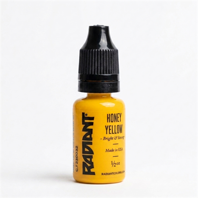 Radiant Colors Honey Yellow Sarı Dövme Boyası 1/2oz - 15ml