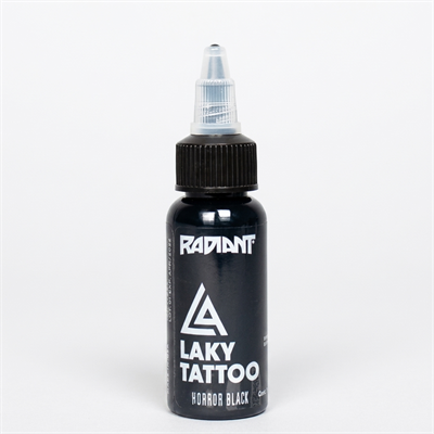 Radiant Colors Laky Horror Black Siyah Dövme Boyası 1oz - 30ml