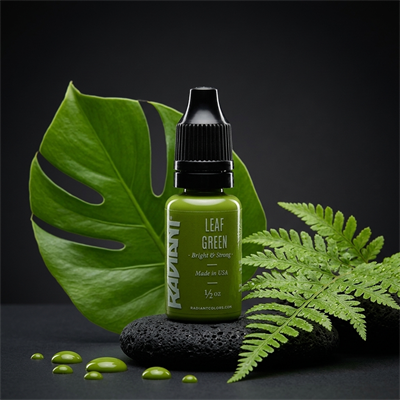 Radiant Colors Leaf Green Yeşil Dövme Boyası 0,5oz - 15ml