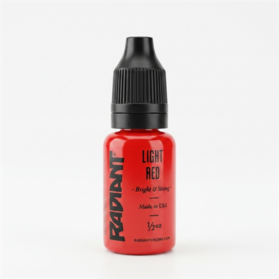 Radiant Colors Light Red Açık Kırmızı Dövme Boyası 1/2oz - 15ml