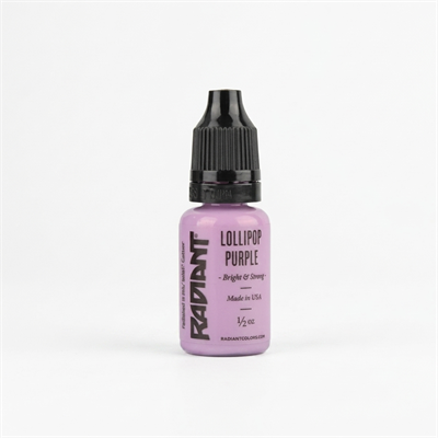 Radiant Colors Lollipop Purple Parlak Mor Dövme Boyası 1/2oz - 15ml