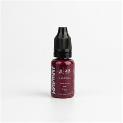 Radiant Colors Magenta Kırmızı Dövme Boyası 1/2oz - 15ml