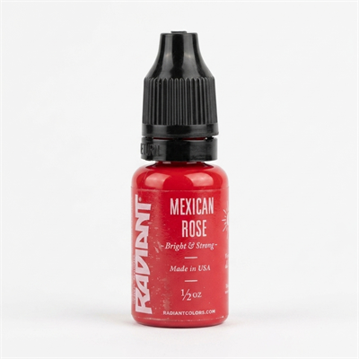 Radiant Colors Mexican Rose Kırmızı Dövme Boyası 1/2oz - 15ml