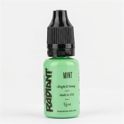 Radiant Colors Mint Nane Yeşili Dövme Boyası 1/2oz - 15ml