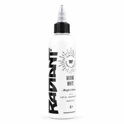 Radiant Colors Mixing White Beyaz Dövme Boyası 4oz - 120ml