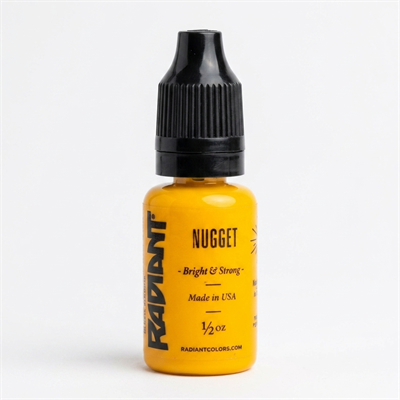 Radiant Colors Nugget Sarı Dövme Boyası 0,5oz - 15ml