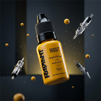 Radiant Colors Nugget Sarı Dövme Boyası 0,5oz - 15ml