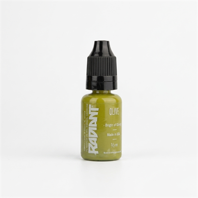 Radiant Colors Olive Zeytin Yeşili Dövme Boyası 0,5oz - 15ml