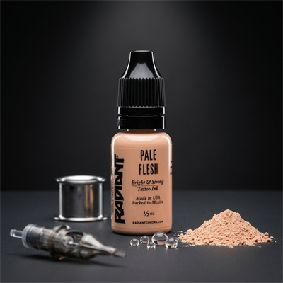 Radiant Colors Pale Flesh Ten Rengi Dövme Boyası 0,5oz - 15ml