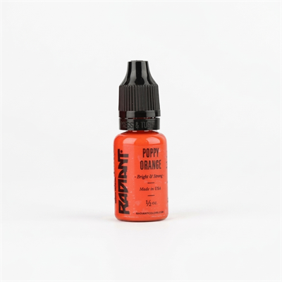 Radiant Colors Poppy Orange Turuncu Dövme Boyası 0,5oz - 15ml