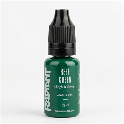 Radiant Colors Reef Green Koyu Yeşil Dövme Boyası 0,5oz - 15ml