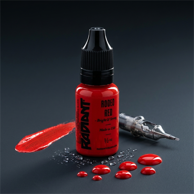 Radiant Colors Rodeo Red Kırmızı Dövme Boyası 1/2oz - 15ml