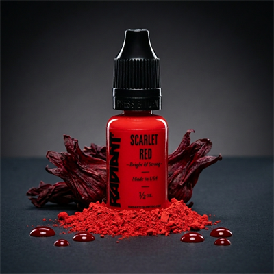 Radiant Colors Scarlet Red Kırmızı Dövme Boyası 1/2oz - 15ml