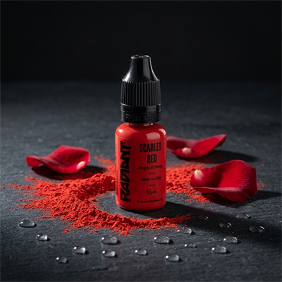 Radiant Colors Scarlet Red Kırmızı Dövme Boyası 1/2oz - 15ml