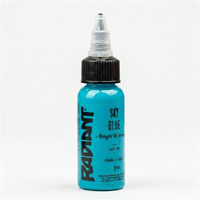 Radiant Colors Sky Blue Mavi Dövme Boyası 1oz - 30ml