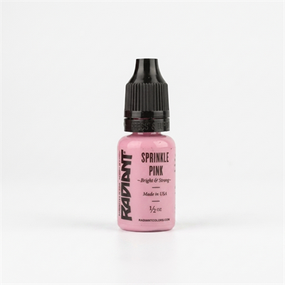 Radiant Colors Sprinkle Pink Pastel Pembe Dövme Boyası 1/2oz - 15ml