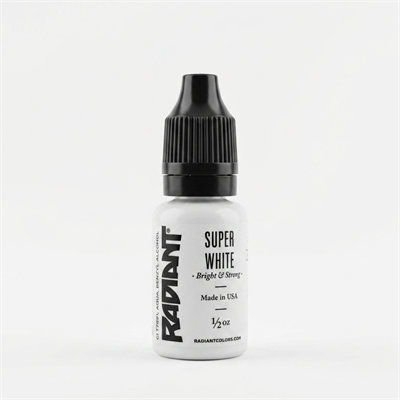 Radiant Colors Super White Beyaz Dövme Boyası 1/2oz - 15ml