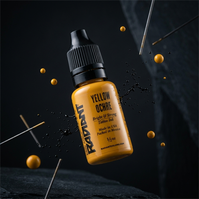 Radiant Colors Yellow Ochre Sarı Dövme Boyası 0,5oz - 15ml
