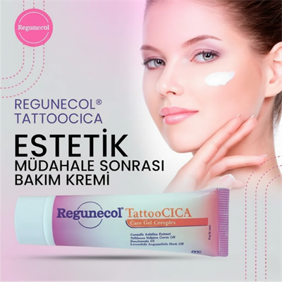 Regunecol Tattoo CICA Dövme Sonrası Cilt Bakım Jeli – 50 ml